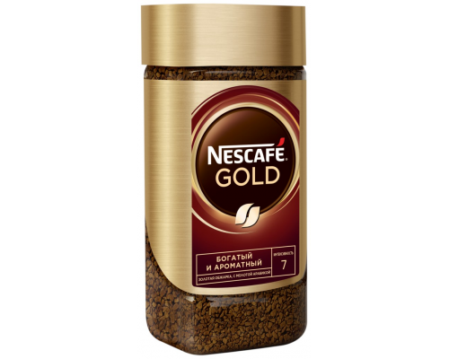 Кофе растворимый с добавлением молотого NESCAFE Gold натуральный сублимированный, ст/б, 95г, Россия, 95 г