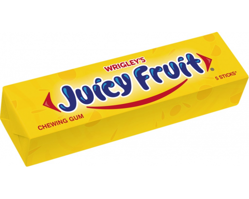 Жевательная резинка WRIGLEY'S Juicy fruit, 13г, Россия, 13 г