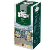 Чай черный AHMAD TEA Tea Earl Grey с ароматом бергамота байховый, 25пак, Шри-Ланка, 25 пак