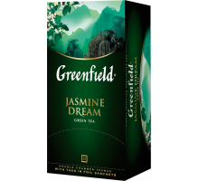 Чай зеленый GREENFIELD Jasmine Dream, 25пак, Россия, 25 пак