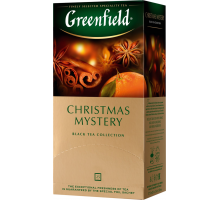 Чай черный GREENFIELD Christmas Mystery, 25пак, Россия, 25 пак