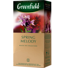 Чай черный GREENFIELD Spring Melody, 25пак, Россия, 25 пак