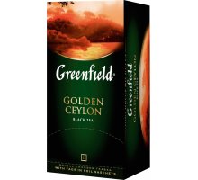 Чай черный GREENFIELD Golden Ceylon, 25пак, Россия, 25 пак