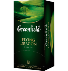 Чай зеленый GREENFIELD Flying Dragon, 25пак, Россия, 25 пак