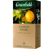 Чай черный GREENFIELD Lemon Spark Цейлонский, 25пак, Россия, 25 пак