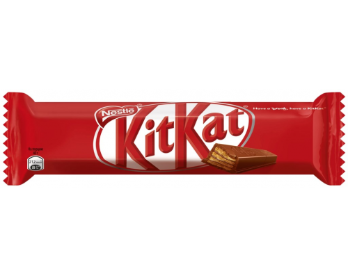 Батончик шоколадный KITKAT с хрустящей вафлей, 40г, Россия, 40 г