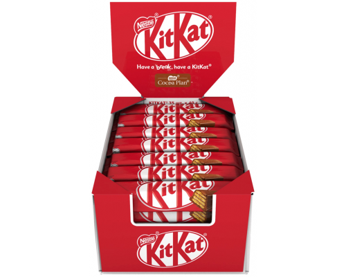 Батончик шоколадный KITKAT с хрустящей вафлей, 40г, Россия, 40 г