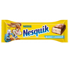 Батончик шоколадный NESTLE Nesquik, 43г, Россия, 43 г