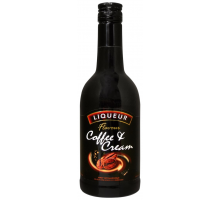 Ликер COFFEE & CREAM FLAVOUR со вкусом кофе со сливками эмульсионный, 15%, 0.5л, Россия, 0.5 L