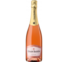 Вино игристое GRAN BARON Rose Кава DO розовое брют, 0.75л, Испания, 0.75 L