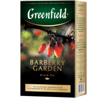 Чай черный GREENFIELD Barberry Garden листовой, 100г, Россия, 100 г