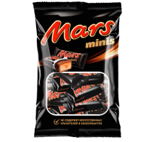 Конфеты MARS Minis c нугой и карамелью, 182г, Россия, 182 г