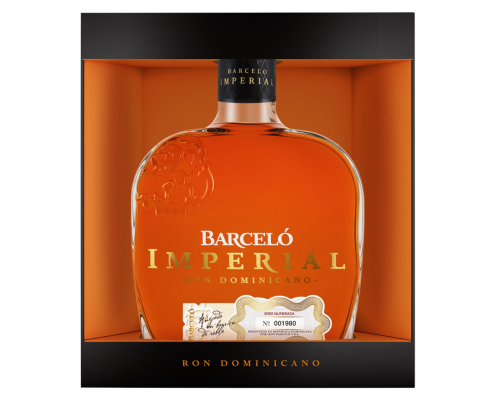 Ром BARCELO Imperial выдержанный 38–40%, п/у, 0.7л, Доминик. респ., 0.7 L