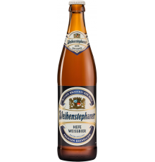 Пиво светлое WEIHENSTEPHANER Hefe Weissbier нефильтрованное
пастеризованное 5,4%, 0.5л, Германия, 0.5 L