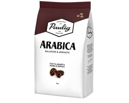 Кофе зерновой PAULIG Arabica, 1кг, Россия, 1000 г