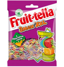 Мармелад жевательный FRUIT-TELLA Змеи XXL, 70г, Россия, 70 г