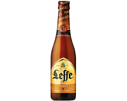 Напиток пивной светлый LEFFE Ambree пастеризованный, 6,6%, 0.33л, Бельгия, 0.33 L