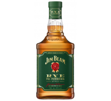 Виски JIM BEAM Rye зерновой ржаной 40%, 0.7л, США, 0.7 L