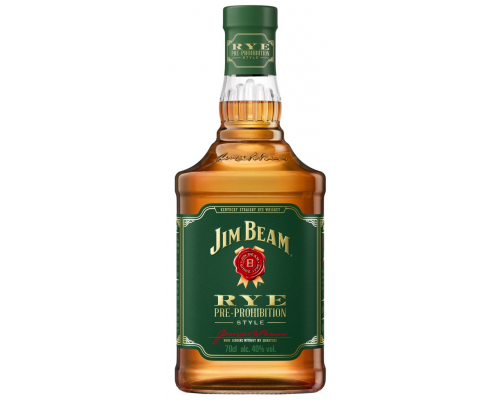 Виски JIM BEAM Rye зерновой ржаной 40%, 0.7л, США, 0.7 L