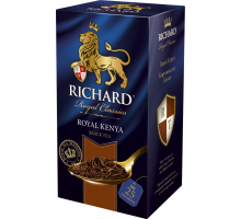 Чай черный RICHARD Royal Kenya, 25пак, Россия, 25 пак