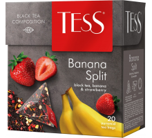 Чай черный TESS Banana Split, 20пир, Россия, 20 пир