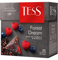 Чай черный TESS Forest Dream, 20пир, Россия, 20 пир