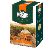 Чай черный AHMAD TEA Цейлонский Оранж Пеко листовой, 200г, Россия, 200 г