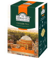 Чай черный AHMAD TEA Цейлонский Оранж Пеко листовой, 200г, Россия, 200 г