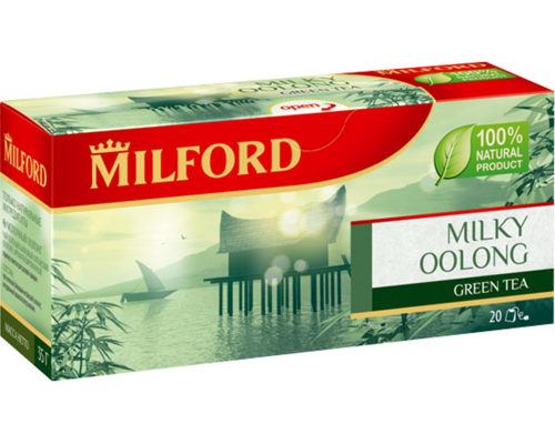 Чай зеленый MILFORD Молочный Оолонг, 20пак, Германия, 20 пак