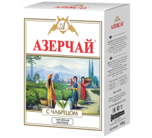 Чай черный AZERCAY байховый с чабрецом листовой, 100г, Россия, 100 г