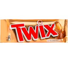 Батончик шоколадный TWIX, 55г, Россия, 55 г