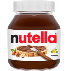 Паста ореховая NUTELLA с добавлением какао, 630г, Россия, 630 г