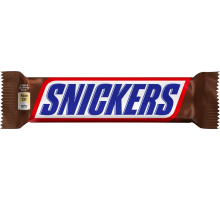 Батончик шоколадный SNICKERS с жаренным арахисом, карамелью и нугой, 50,5г, Россия, 50,5 г