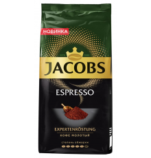 Кофе молотый JACOBS Espresso натуральный жареный, 230г, Россия, 230 г