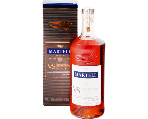 Коньяк MARTELL VS 3 года 40%, п/у, 0.7л, Франция, 0.7 L