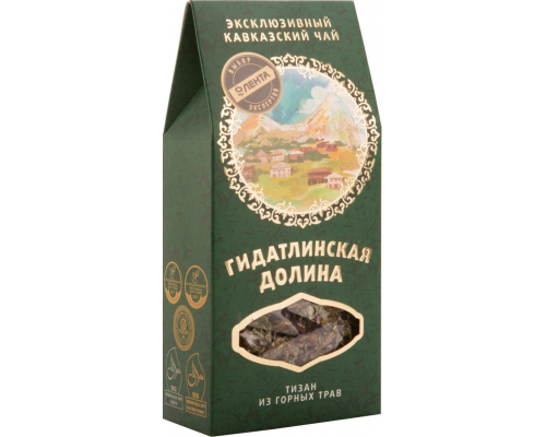 Напиток чайный травяной ЭКОКАВКАЗ Гидатлинская долина листовой, 50г, Россия, 50 г