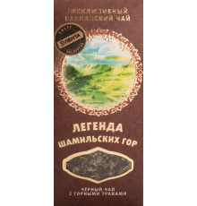 Напиток чайный черный ЭКОКАВКАЗ Легенда Шамильских гор листовой, 50г, Россия, 50 г