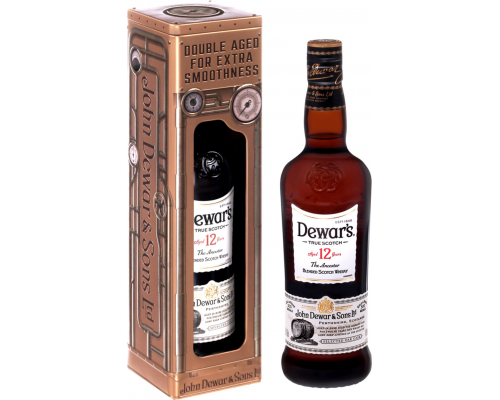 Виски DEWAR'S Special Reserve Шотландский купажированный 12 лет, 40%, п/у, 0.7л, Великобритания, 0.7 L