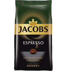 Кофе зерновой JACOBS натуральный темнообжаренный, 1кг, Россия, 1000 г