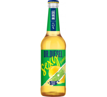 Напиток пивной светлый DOCTOR DIESEL Sexy lime пастеризованный, 4,3%, 0.45л, Россия, 0.45 L