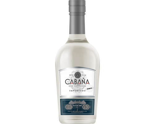 Напиток спиртной CABANA Silver Dry на основе рома 38%, 0.7л, Италия, 0.7 L