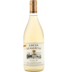 Вино LOUIS DE SALIGNAC белое сухое, 0.75л, Франция, 0.75 L