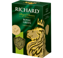 Чай зеленый RICHARD Royal Green, листовой, 90г, Россия, 90 г