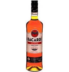 Напиток спиртной BACARDI Spiced на основе рома 40%, 0.7л, Италия, 0.7 L