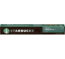 Кофе молотый в капсулах STARBUCKS Pike Place Roast Lungo жареный, 10кап, Швейцария, 10 кап