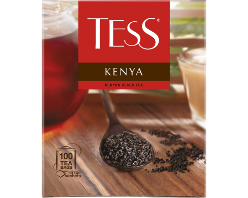 Чай черный TESS Kenya байховый, 100пак, Россия, 100 пак