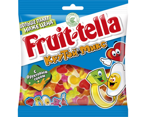 Мармелад жевательный FRUIT-TELLA Крутой микс, 150г, Россия, 150 г