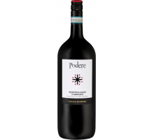 Вино PODERE Монтепульчано д'Абруццо красное сухое, 1.5л, Италия, 1.5 L