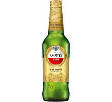 Пиво светлое AMSTEL, 4,8%, 0.45л, Россия, 0.45 L