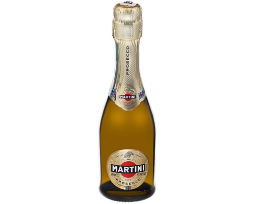 Вино игристое MARTINI Просекко белое сухое, 0.187л, Италия, 0.187 L